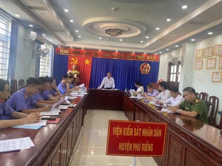Kết quả việc thực hiện Thông tư liên tịch số 10/2018/ TTLT-BTP-BCA-BQP-BTC-VKSNDTC-TANDTC về trợ giúp pháp lý trong hoạt động tố tụng năm 2023 của Viện kiểm sát huyện Phú Riềng