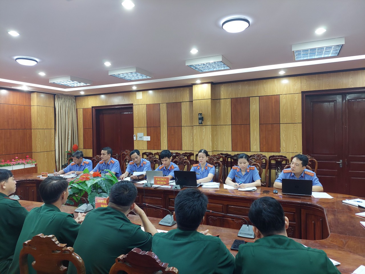 Viện kiểm sát nhân dân tỉnh Bình Phước trực tiếp kiểm sát công tác tiếp nhận, giải quyết nguồn tin về tội phạm của Bộ Chỉ huy Bộ đội Biên phòng và các Đồn Biên phòng trên địa bàn tỉnh