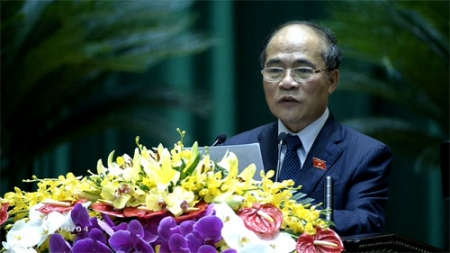 Chủ tịch Quốc hội Nguyễn Sinh Hùng khai mạc kỳ họp thứ 7, Quốc hội khóa XIII