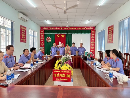 VKS Thị xã Phước Long triển khai công tác năm 2023