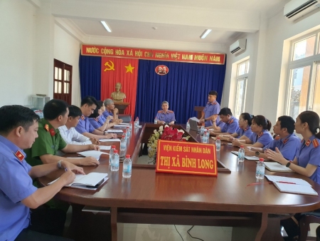 VKSND thị xã Bình Long triển khai công tác năm 2024