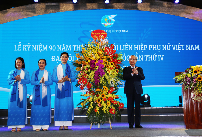 Lễ kỷ niệm 90 năm thành lập Hội Liên hiệp Phụ nữ Việt Nam; Đại hội Thi đua yêu nước lần thứ IV