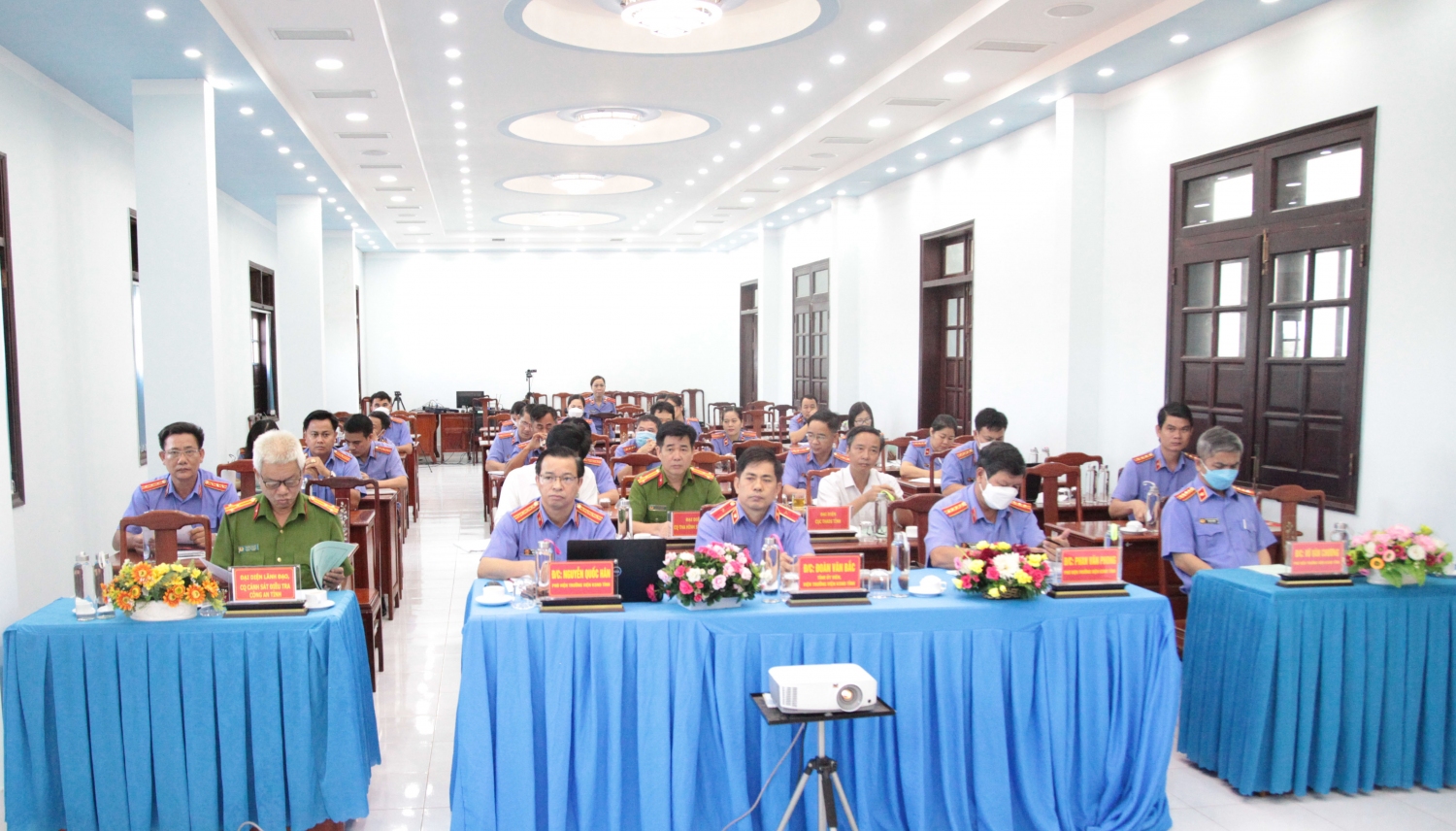 Viện kiểm sát nhân dân tỉnh Bình Phước tổ chức hội nghị chuyên đề trong công tác thực hành quyền công tố, kiểm sát giải quyết án hình sự